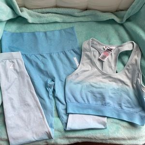 Gymshark Ombre Set - Blue/white